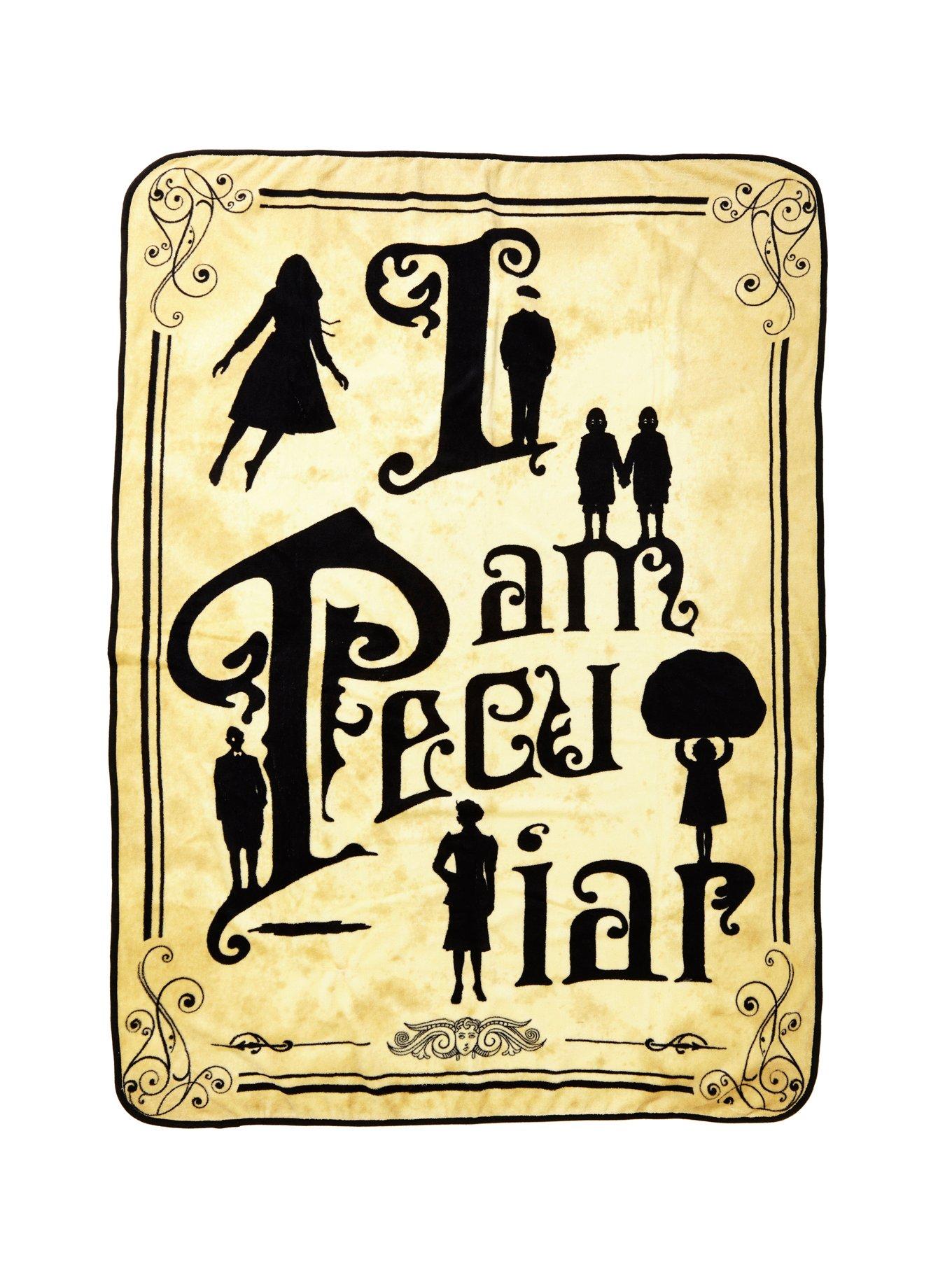 Miss Peregrine's Home For Peculiar Children Silhouette Throw Blanket, , hi-res