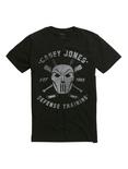 Plus Size Teenage Mutant Ninja Turtles Casey Jones Defense Training T-Shirt, GREY, hi-res