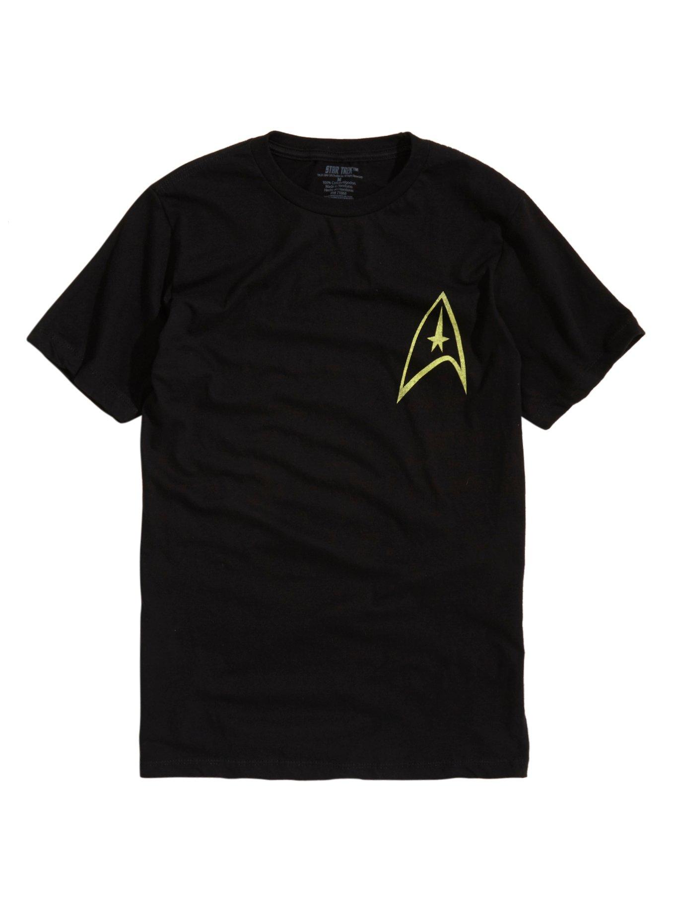 Star Trek Starfleet Logo T-Shirt, BLACK, hi-res