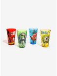 Disney Pixar Characters 4-Piece Glassware Set, , hi-res