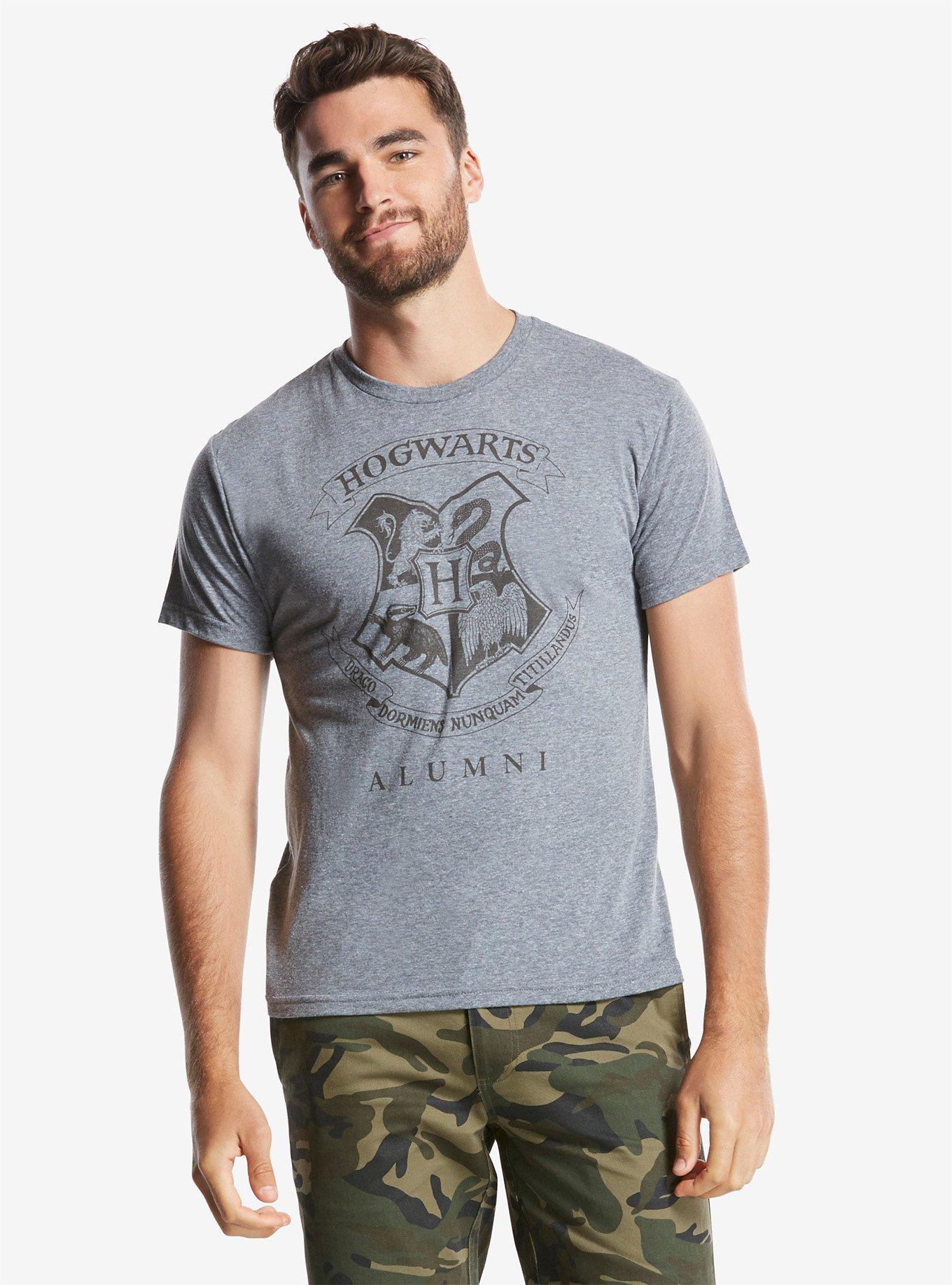 Harry Potter Hogwarts Alumni T-Shirt, HEATHER GREY, hi-res