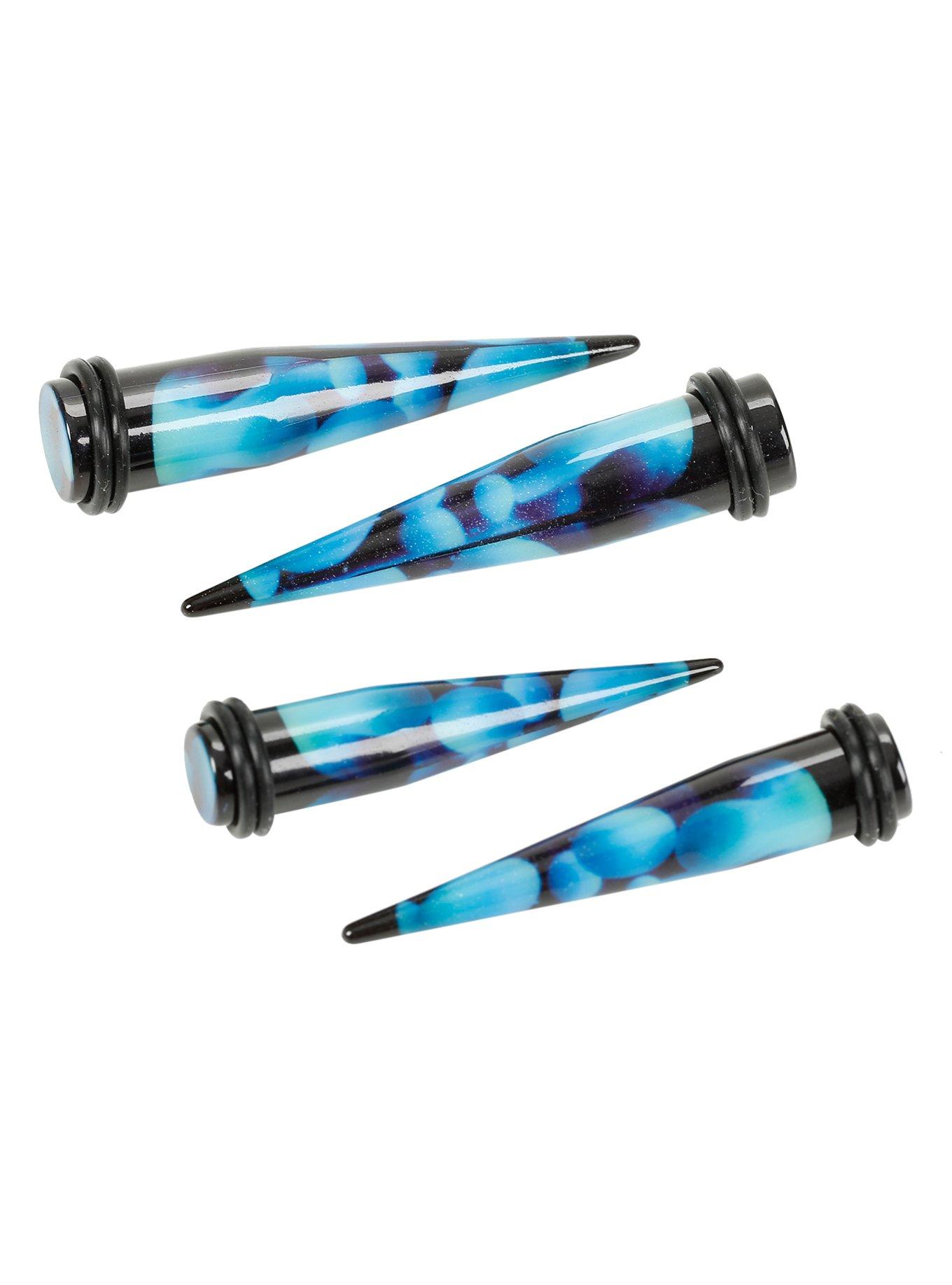 Acrylic Glow-In-The-Dark Lava Lamp Taper 4 Pack, MULTI, hi-res