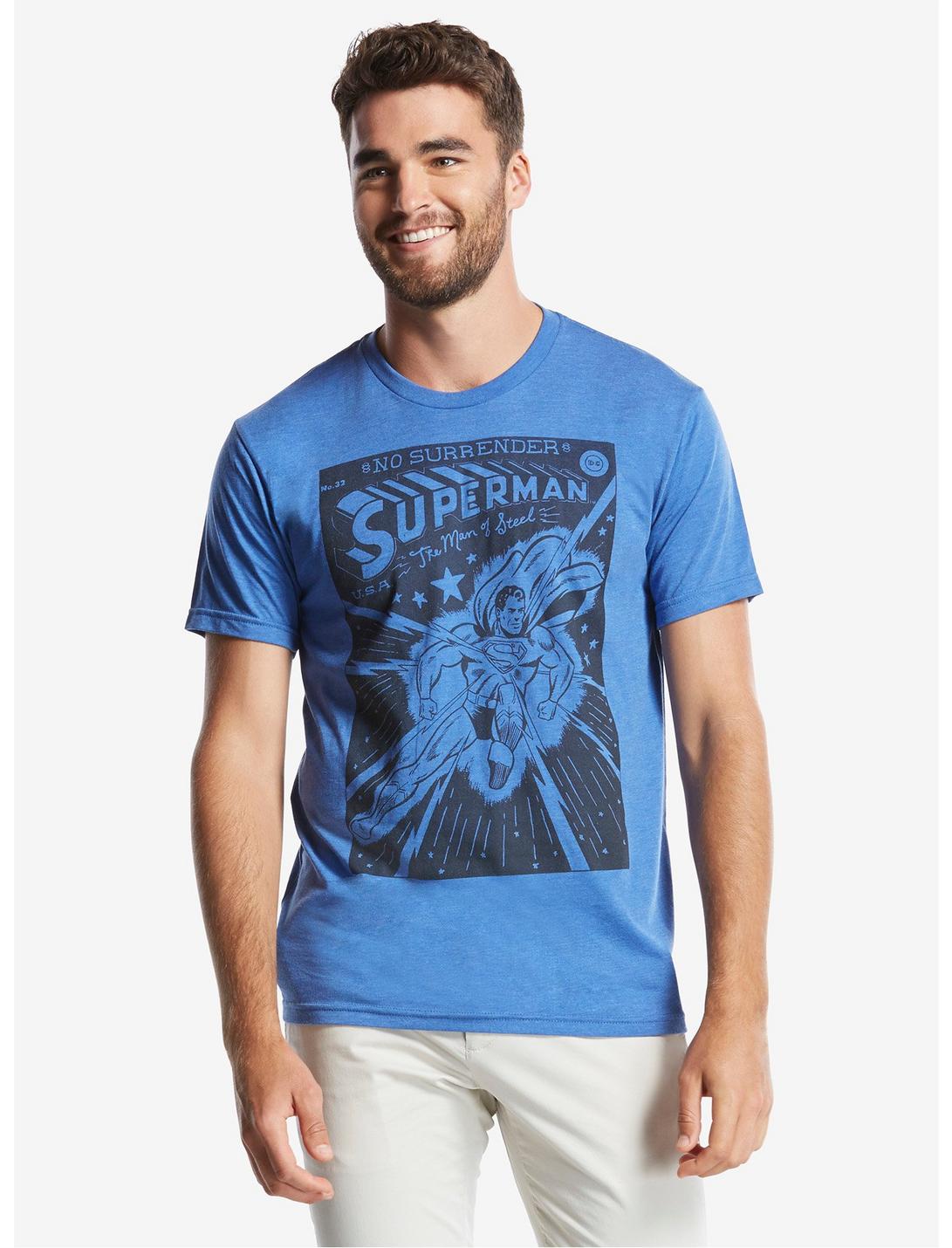 DC Comics Superman Vintage Cover T-Shirt, BLUE, hi-res