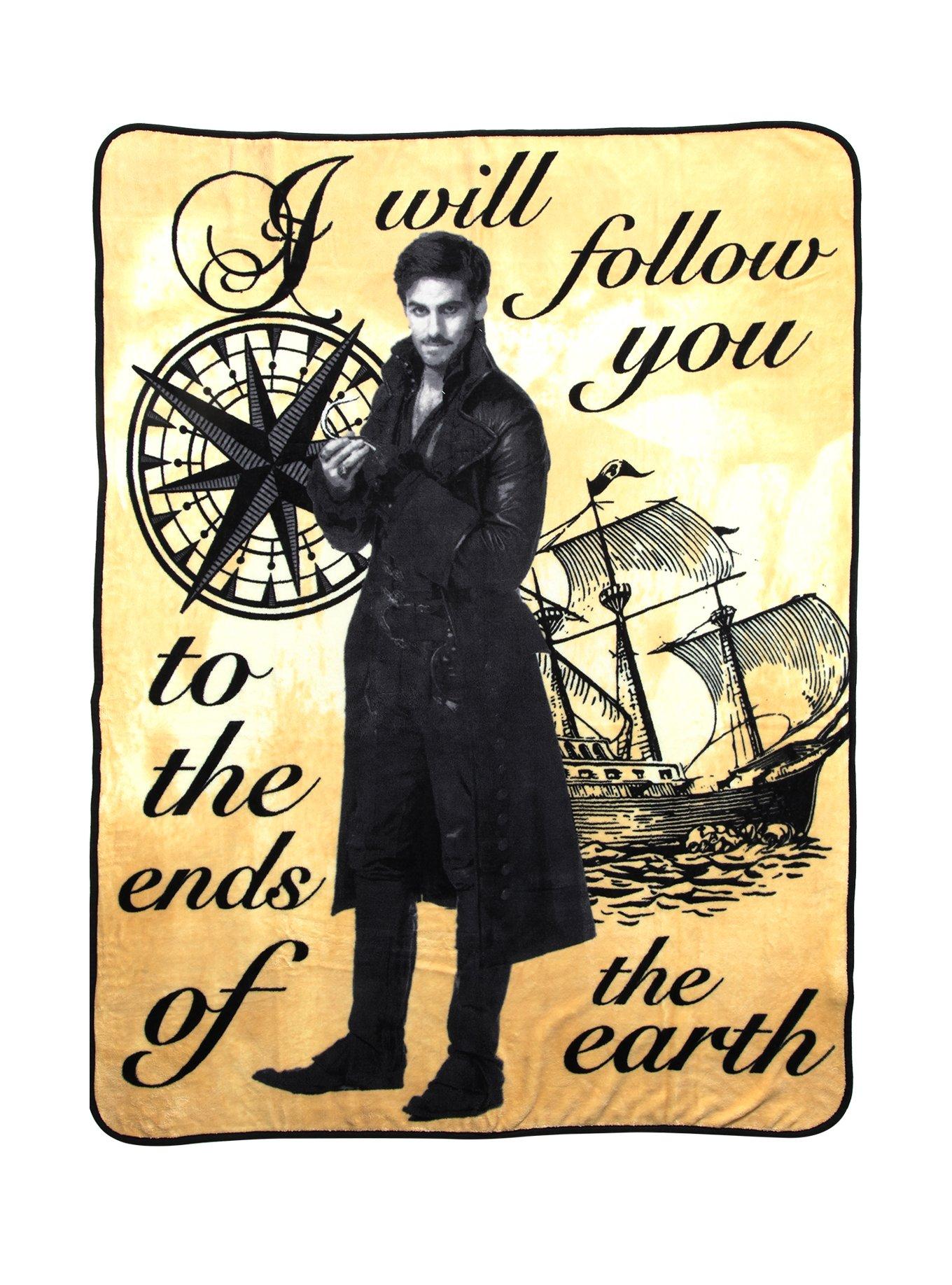 Vintage Graphic Captain Hook Killian Jones Once Upon a Time