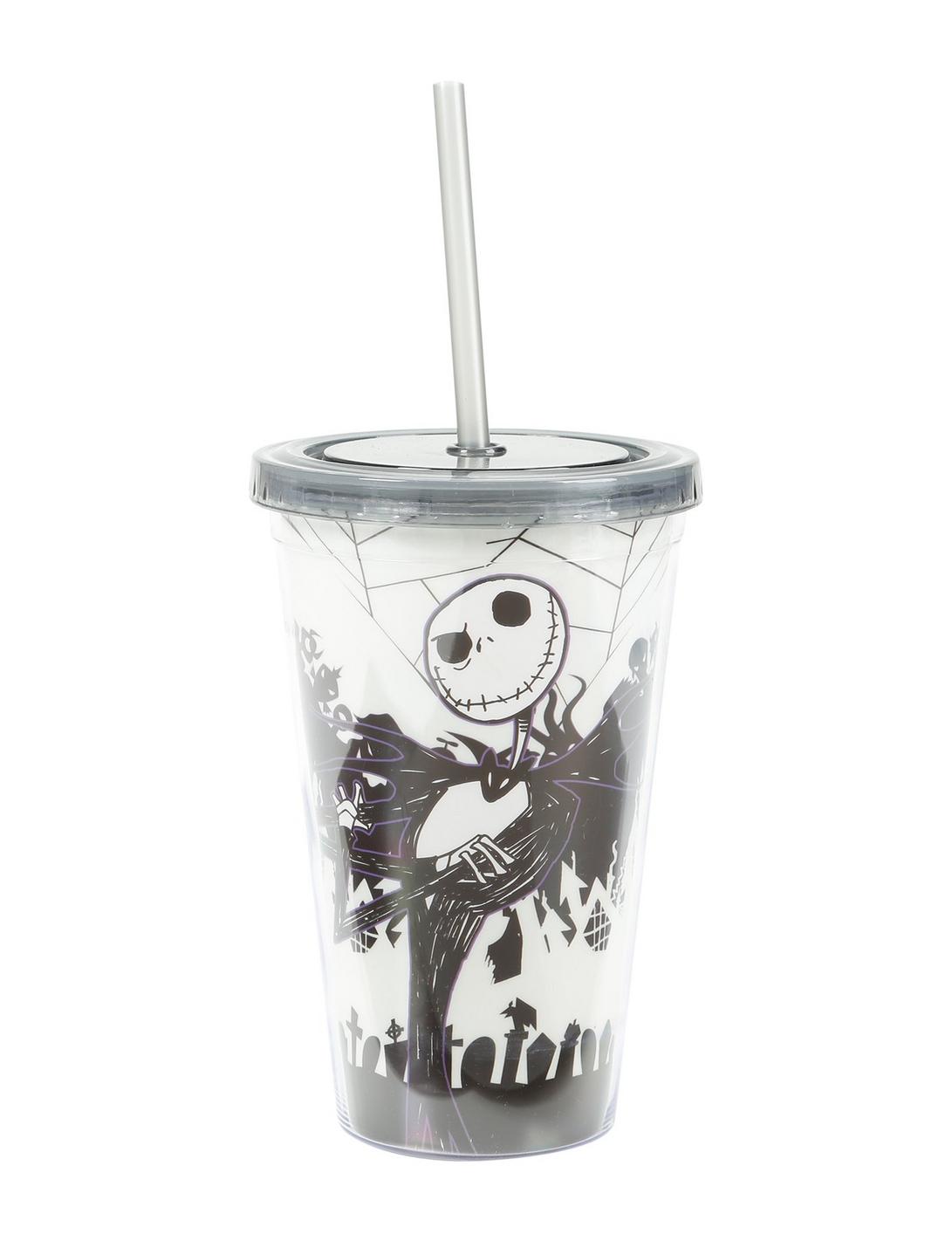The Nightmare Before Christmas Sip-N-Glow Acrylic Travel Cup, , hi-res