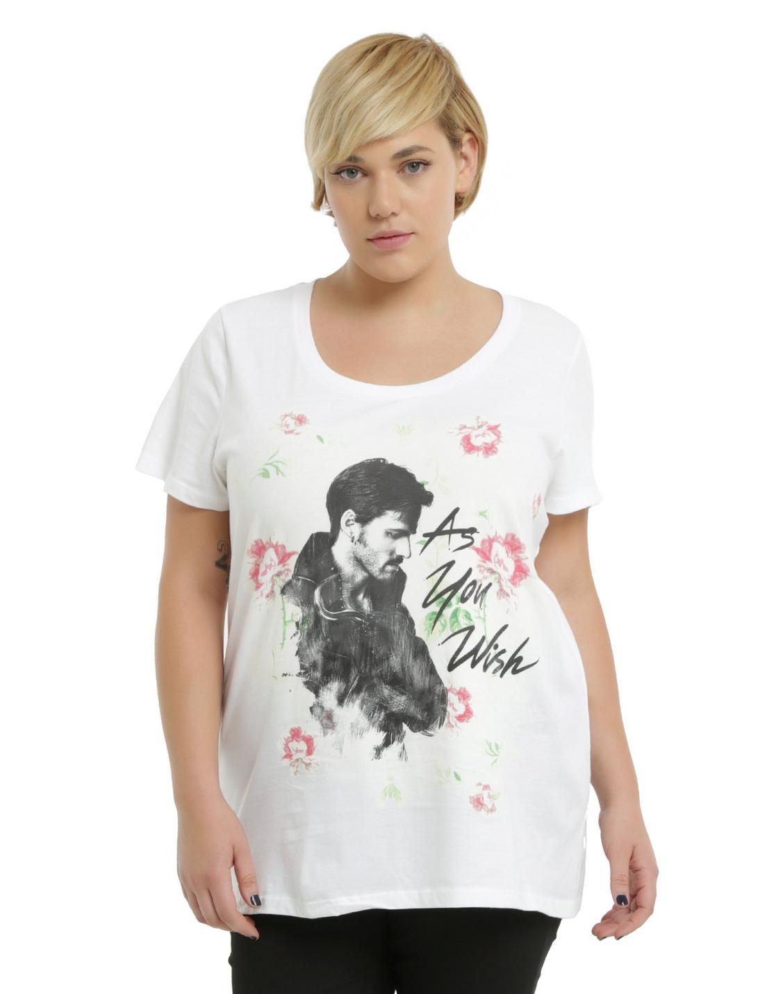 Once Upon A Time Girls T-Shirt Plus Size, WHITE, hi-res