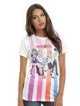 Fairy Tail Characters Sublimation Girls T-Shirt, WHITE, hi-res