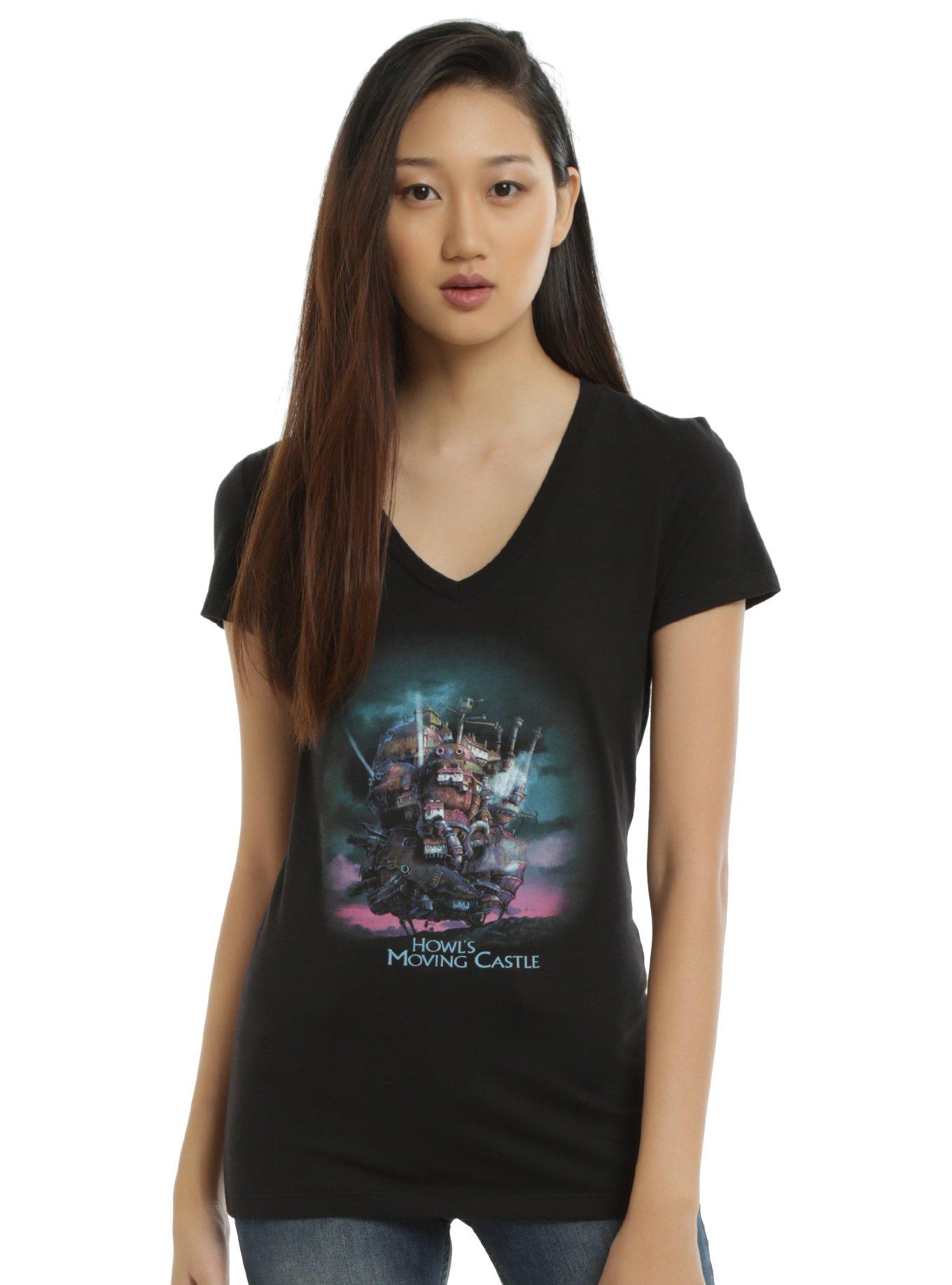 Her Universe Studio Ghibli Howl's Moving Castle Girls T-Shirt, BLACK, hi-res