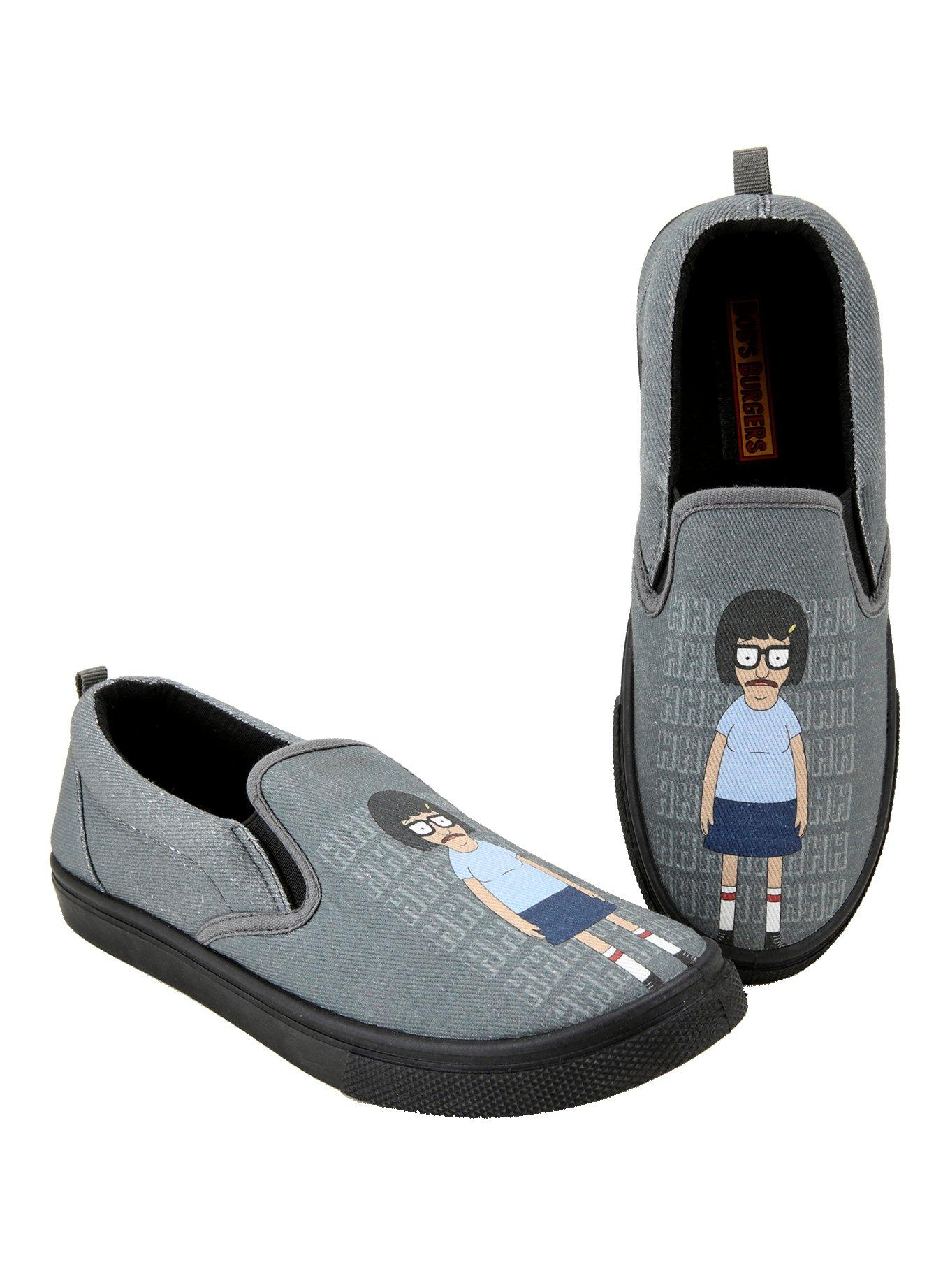 Bob’s Burgers Tina Slip-Ons, GREY, hi-res