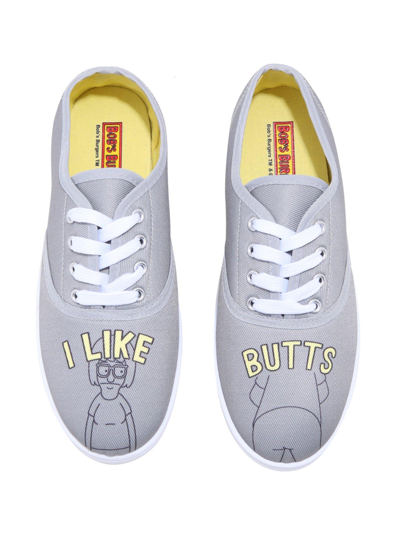 Bob's Burgers Tina Lace-Up Sneakers, GREY, hi-res