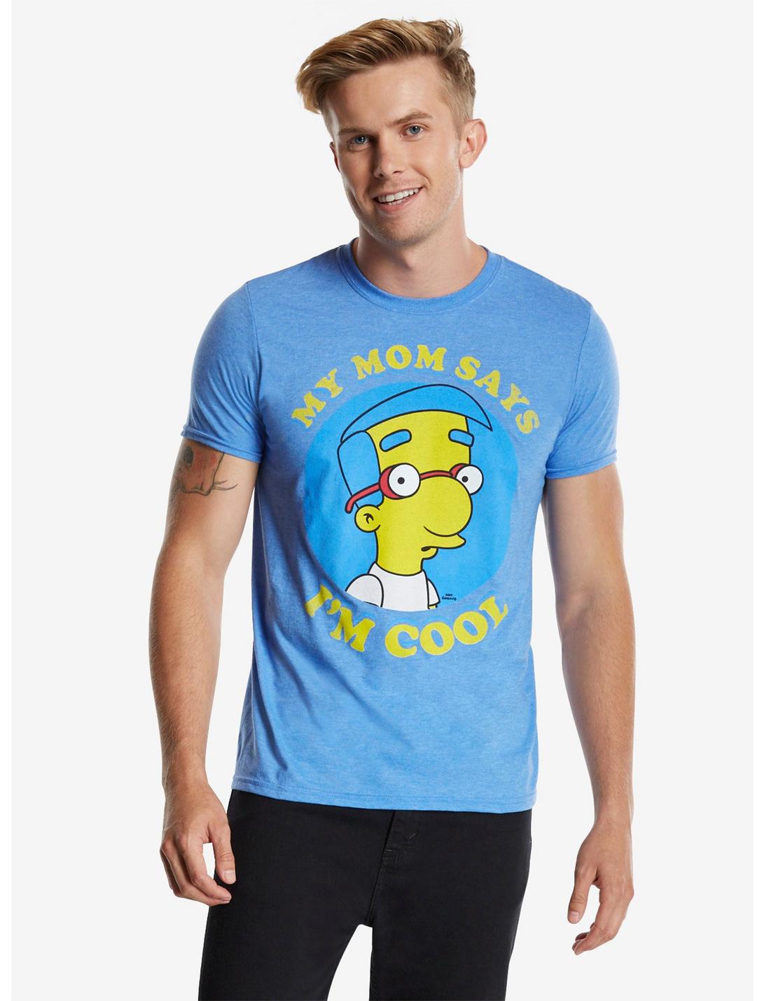 The Simpsons Milhouse T-Shirt, BLUE, hi-res
