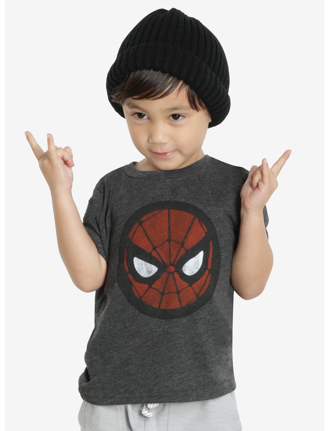 Marvel Spider-Man Homecoming Logo Toddler Tee, CHARCOAL HEATHER, hi-res