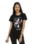 DC Comics Harley Quinn & Joker Dance Girls T-Shirt, BLACK, hi-res