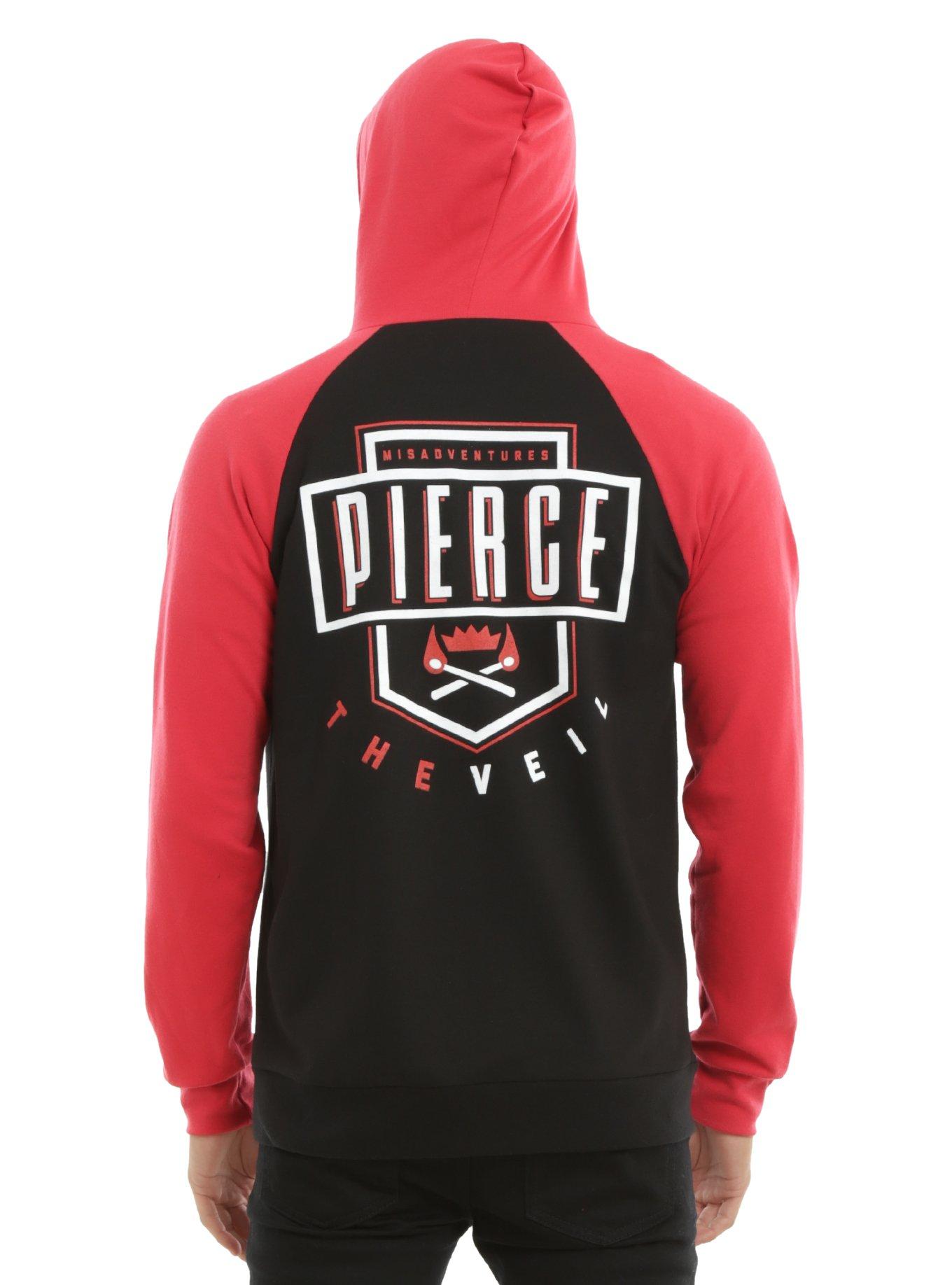 Pierce The Veil Misadventures Matches Hoodie, RED, hi-res