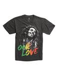 Bob Marley One Love Tri-Blend T-Shirt, CHARCOAL HEATHER, hi-res