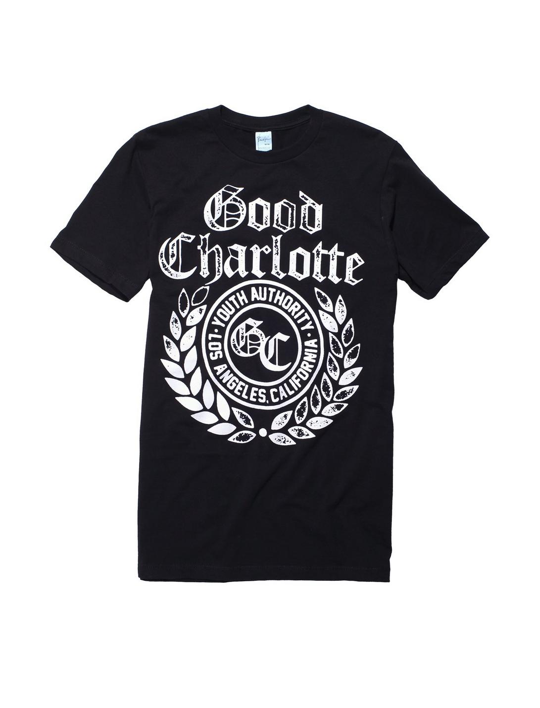 Good Charlotte Youth Authority Logo T-Shirt, BLACK, hi-res