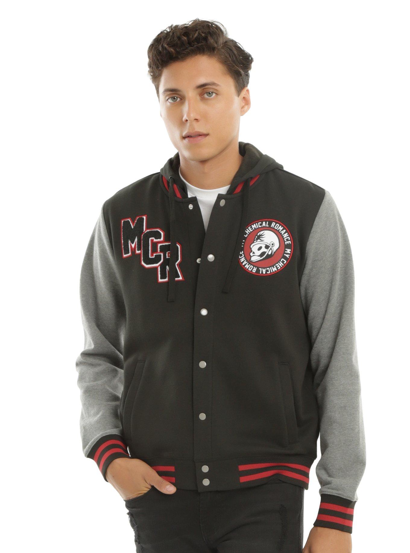 Hot topic shop varsity jacket