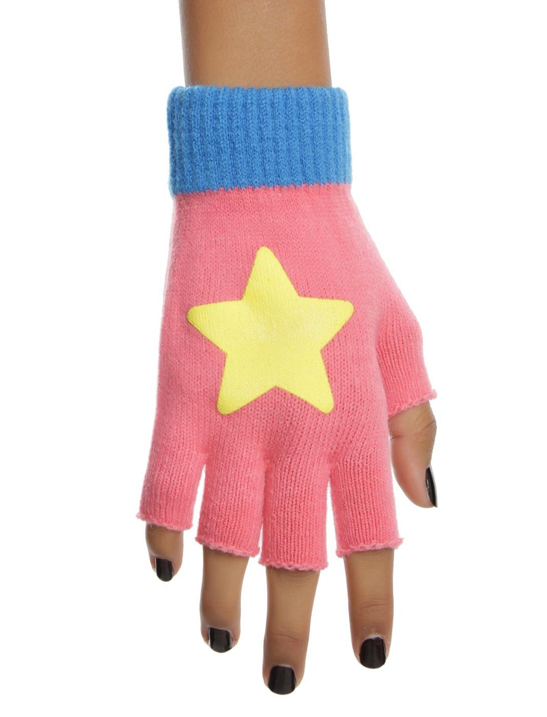 Steven Universe Star Fingerless Gloves, , hi-res