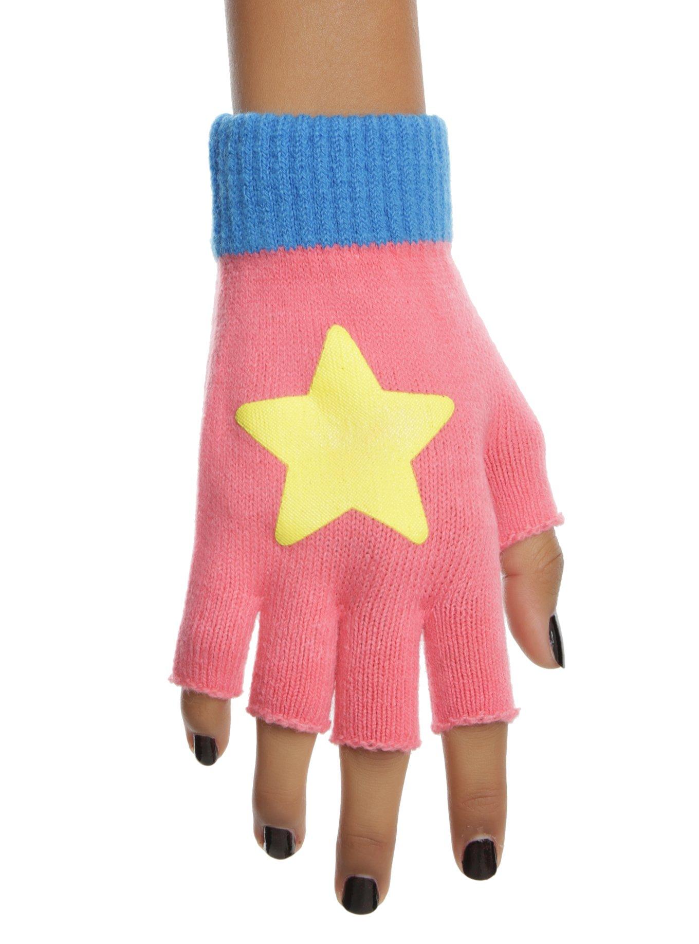 Steven Universe Star Fingerless Gloves, , hi-res