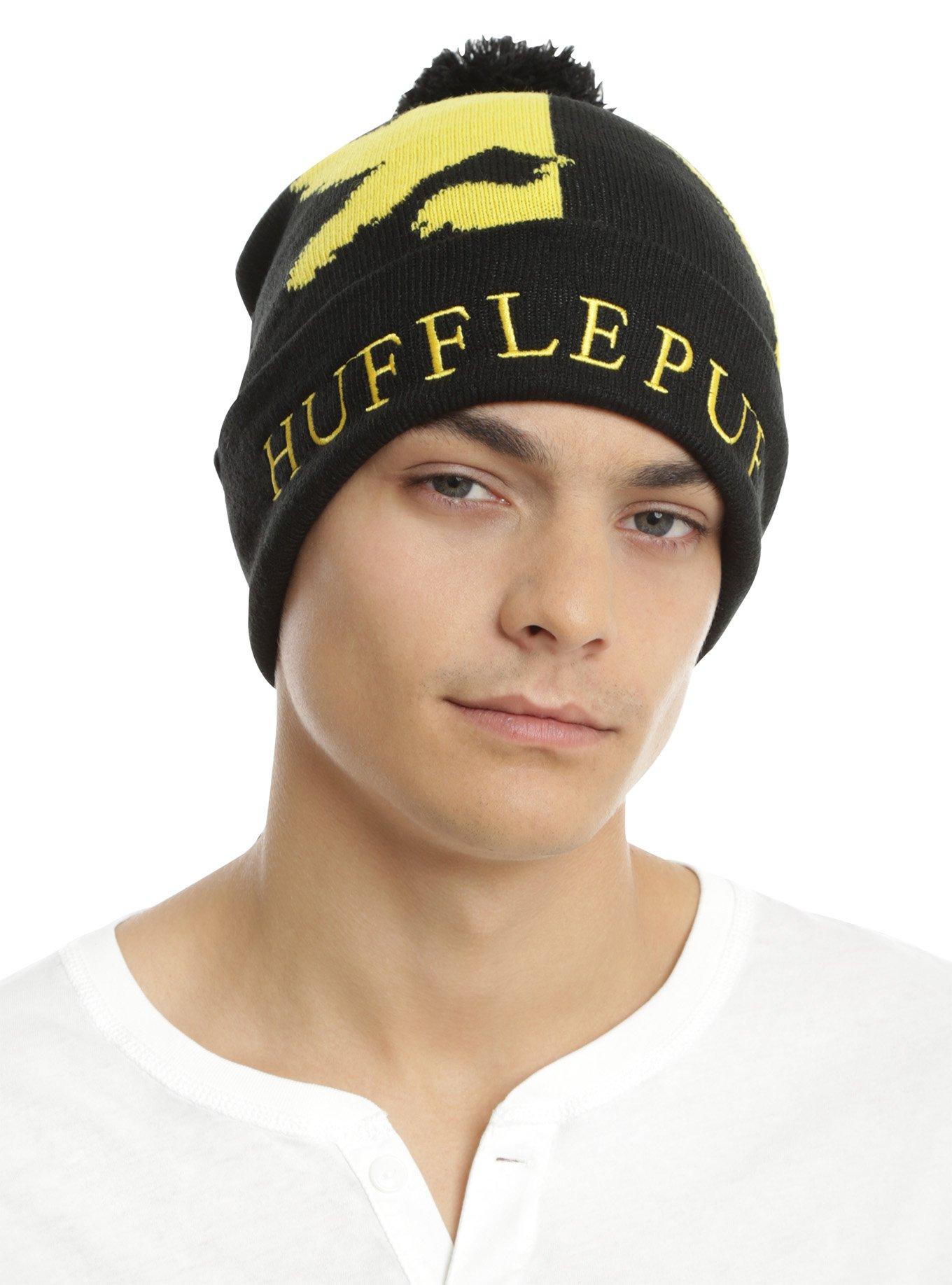 Harry Potter Hufflepuff Pom Beanie, , hi-res