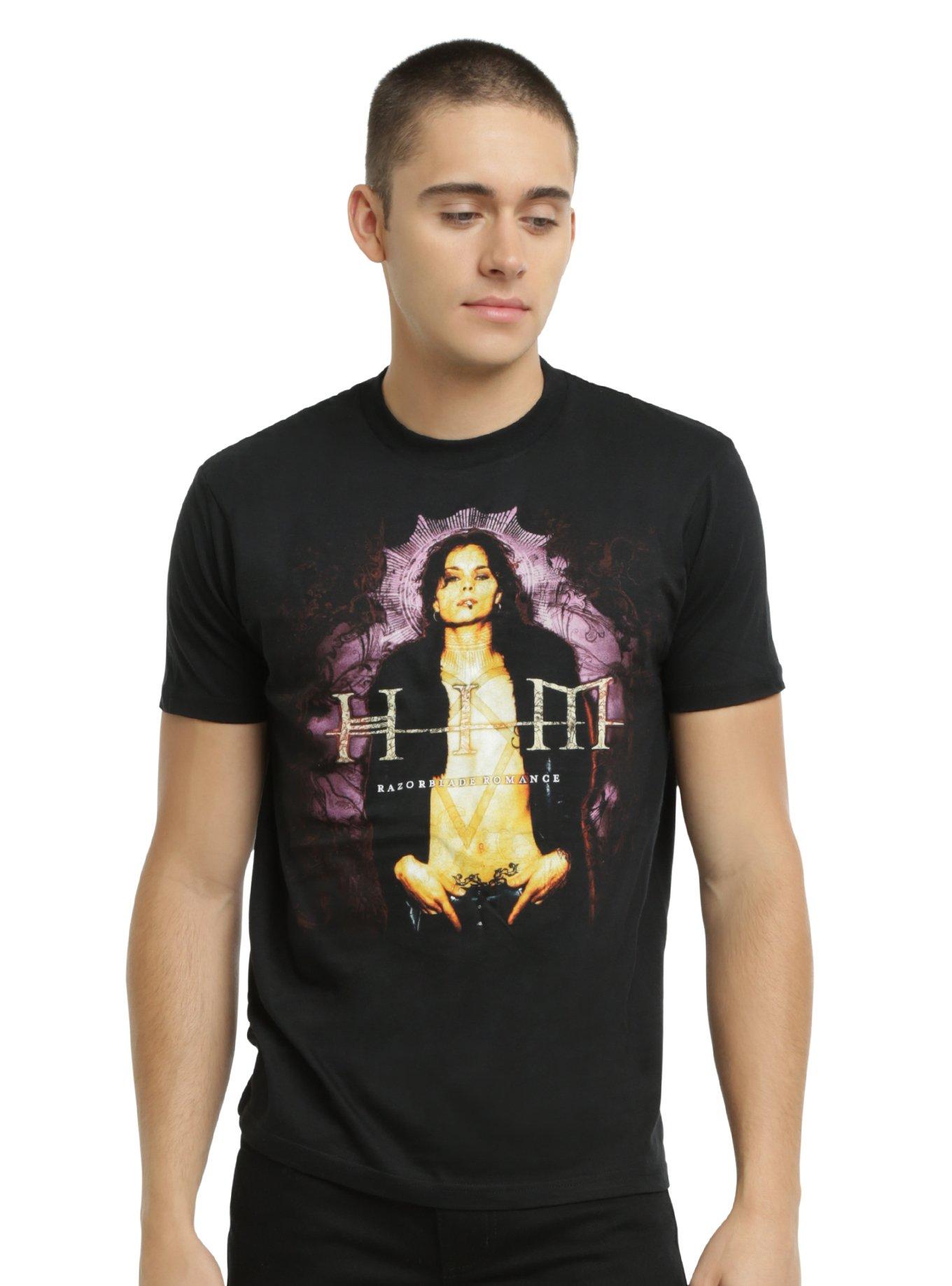 HIM Razorblade Romance T-Shirt, BLACK, hi-res