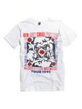 Red Hot Chili Peppers Blood Sugar Sex Magik Tour T-Shirt, WHITE, hi-res