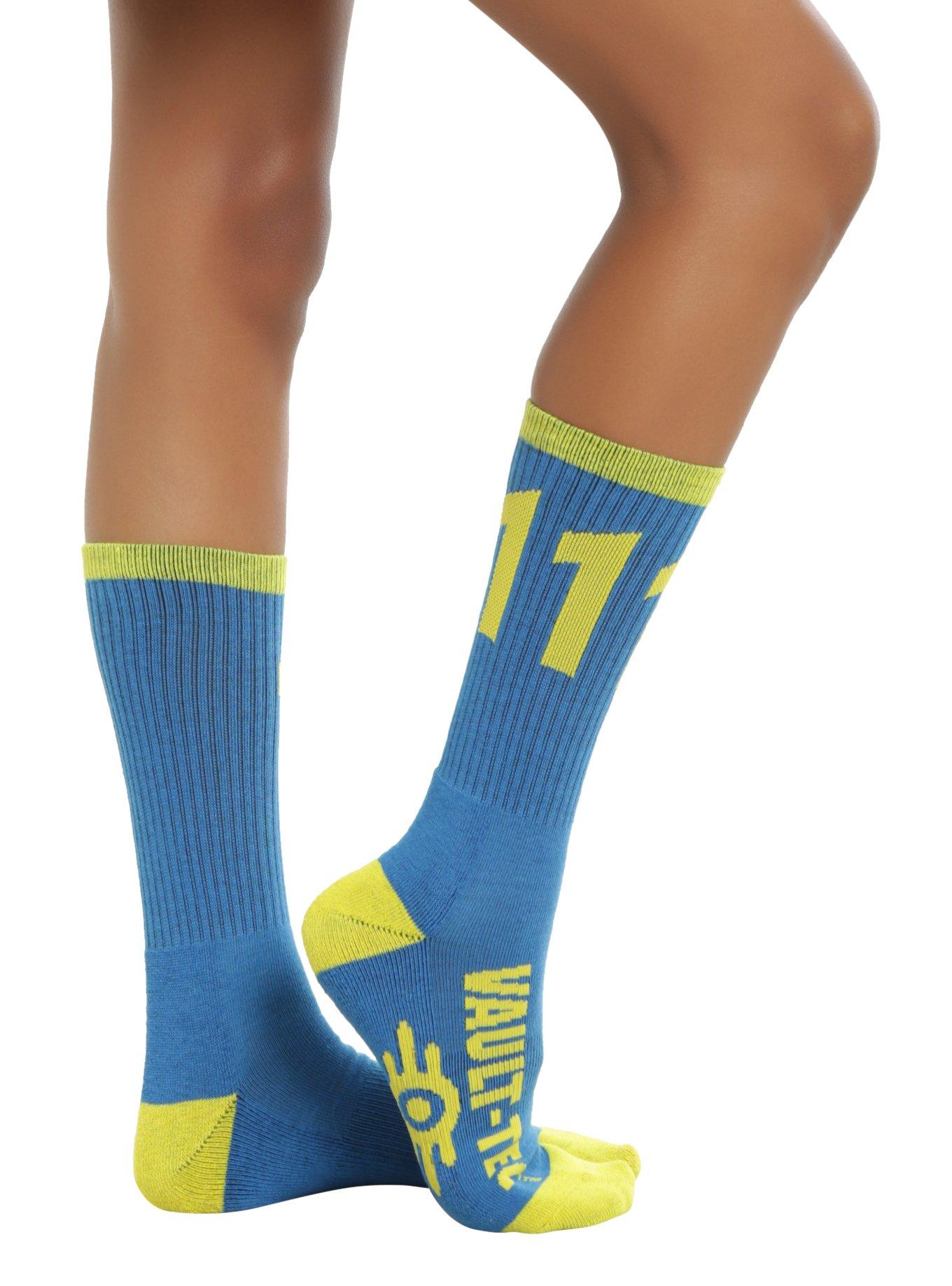 Fallout 4 Vault 111 Crew Socks, , hi-res
