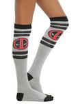 Marvel Deadpool Varsity Knee Socks, , hi-res