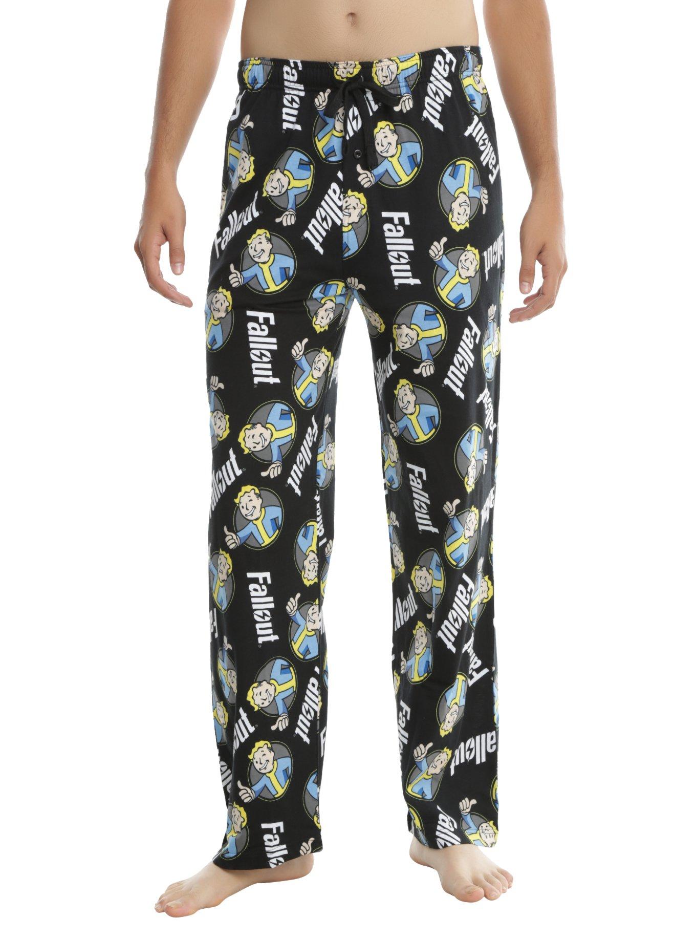 Fallout Vault Boy Thumbs Up Guys Pajama Pants | Hot Topic