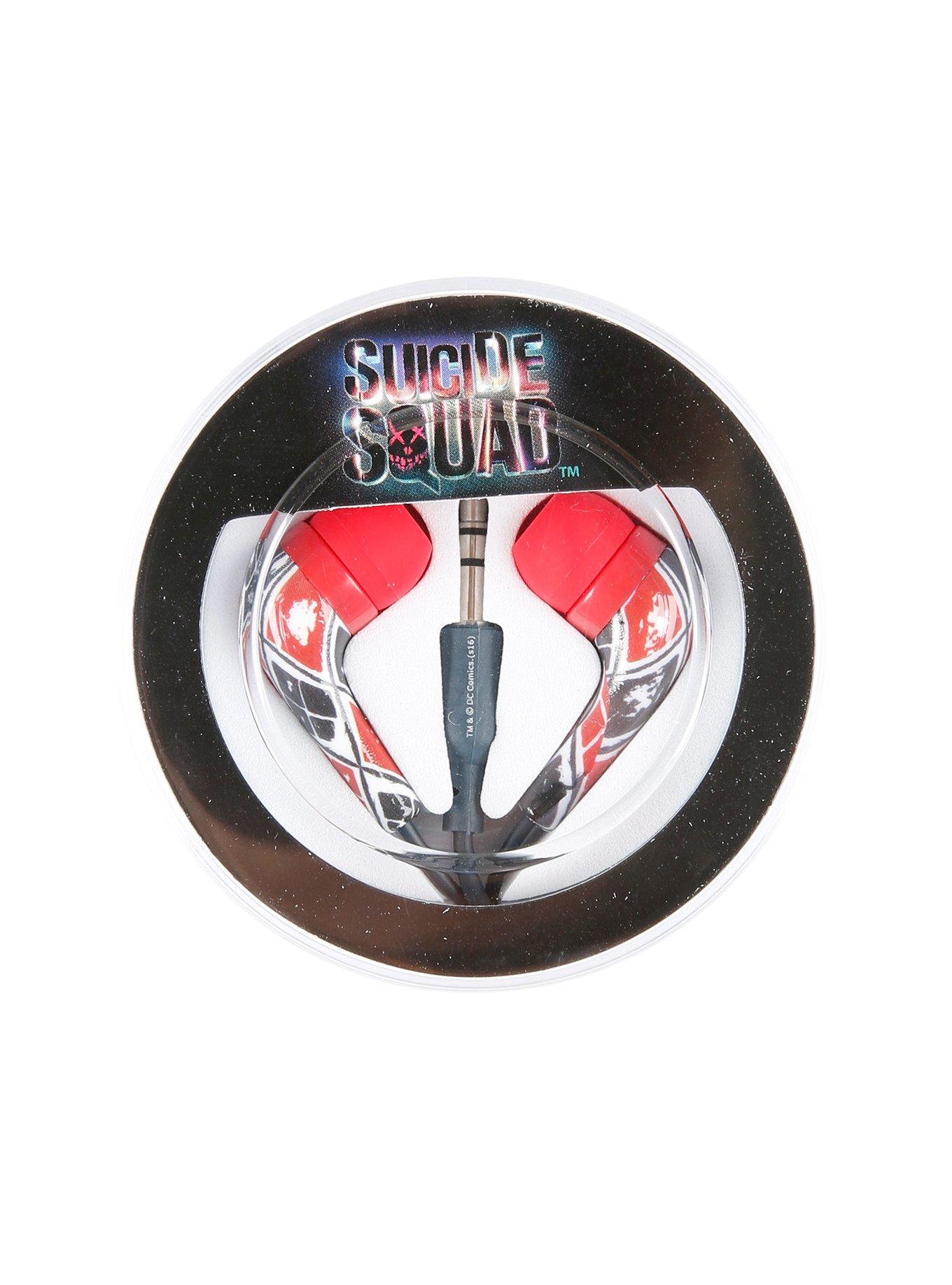 DC Comics Suicide Squad Harley Quinn Earbuds, , hi-res