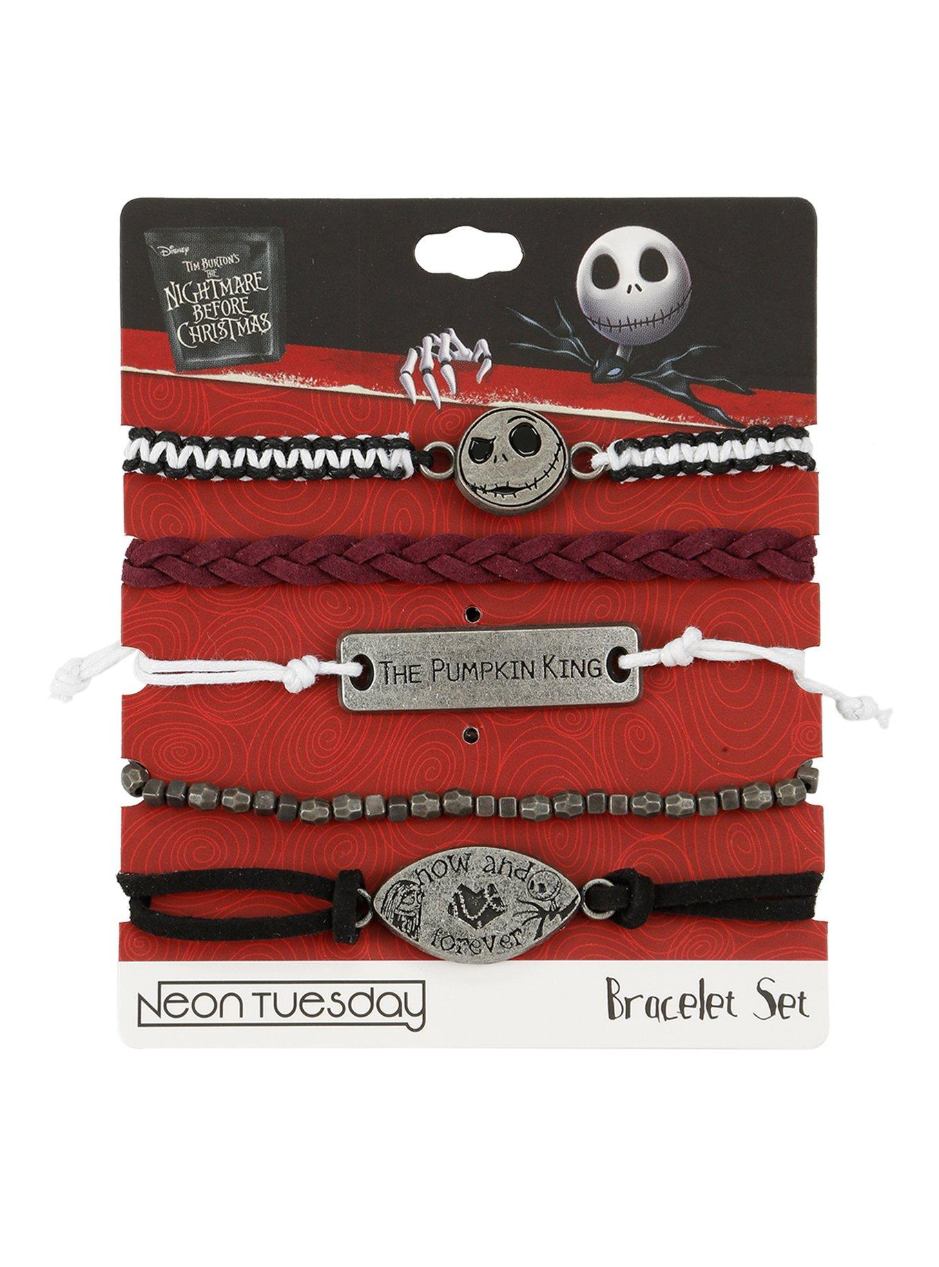 The Nightmare Before Christmas Now & Forever Bracelet Set, , hi-res