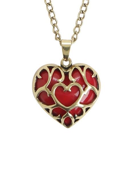 The Legend of Zelda: Skyward Sword Heart Container Necklace | Hot Topic