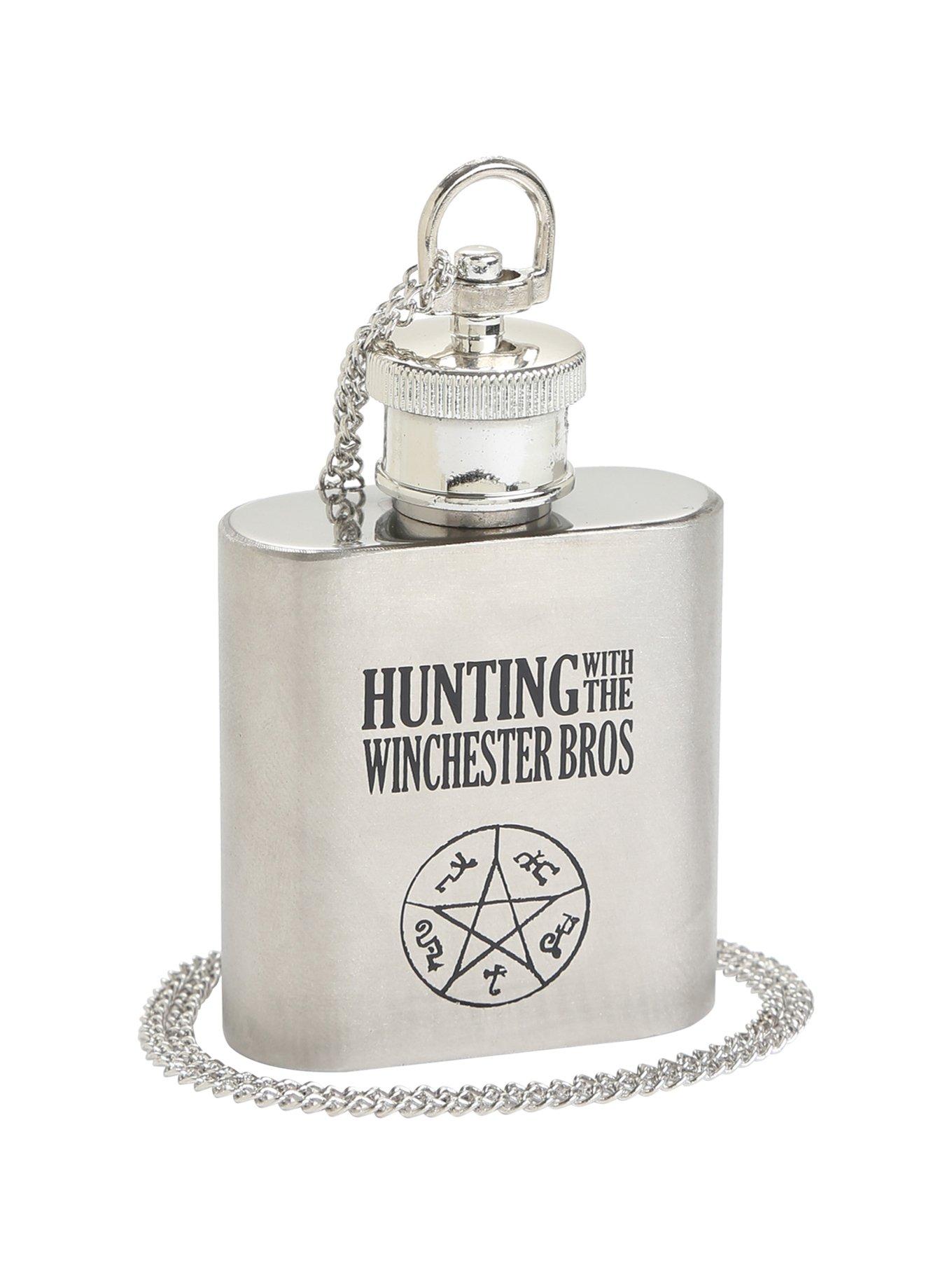 Supernatural Holy Water Flask Necklace, , hi-res