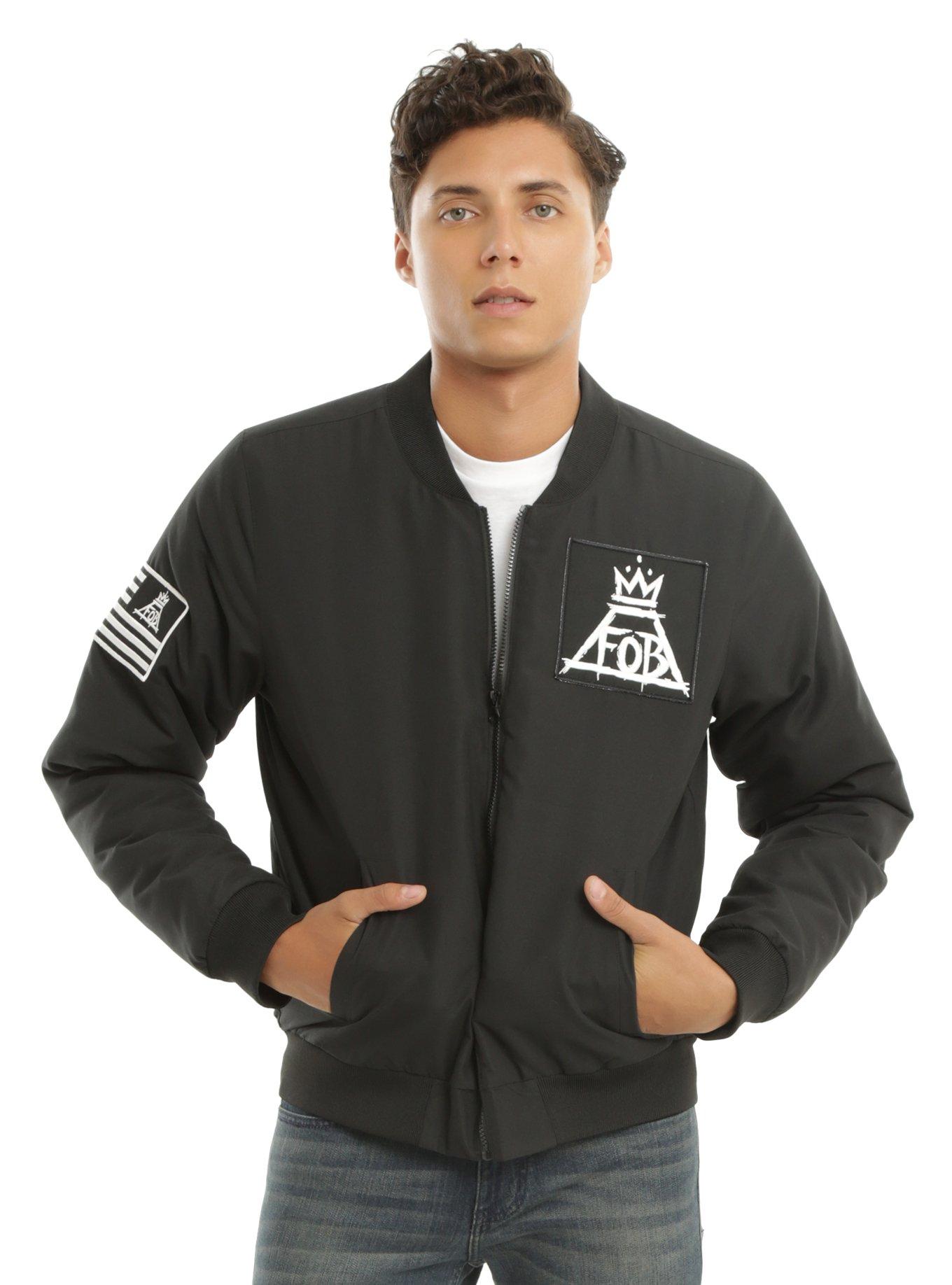Fall Out Boy Boys Of Zummer This Is Our Culture Tour Bomber Jacket, BLACK, hi-res