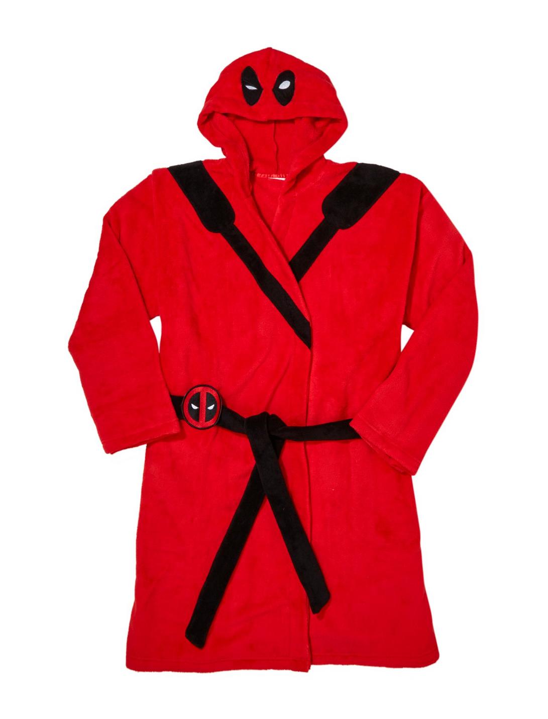 Marvel Deadpool Robe, RED, hi-res