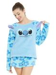 Disney Lilo & Stitch Plush Stitch Girls Short Sleep Set, BLUE, hi-res