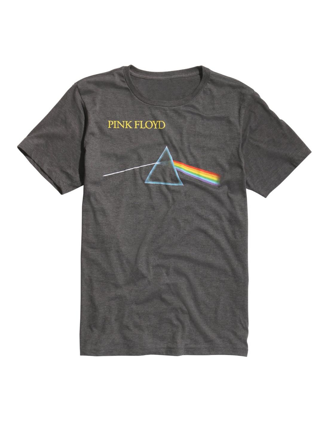 Pink Floyd Classic Prism T-Shirt, CHARCOAL HEATHER, hi-res