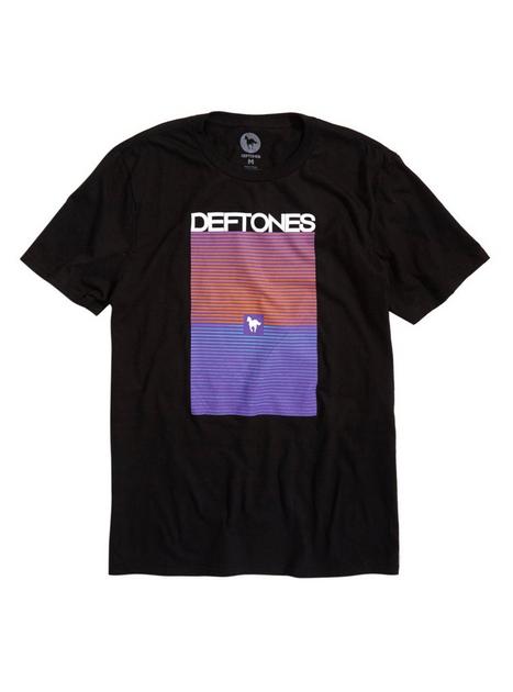 Deftones Pony Stripes T-Shirt | Hot Topic