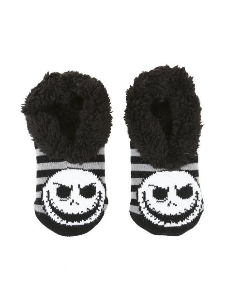 The Nightmare Before Christmas Jack Cozy Slippers | Hot Topic