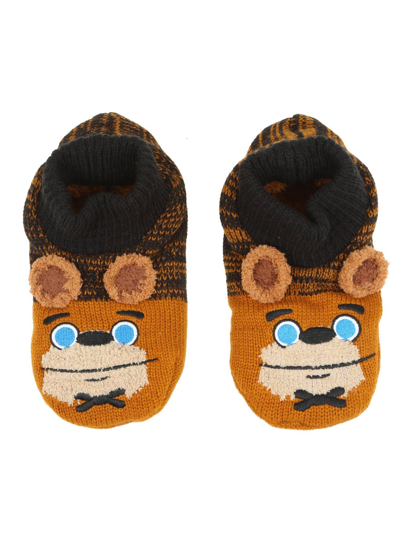 Five Nights At Freddy's Freddy Fazbear Cozy Slippers, , hi-res