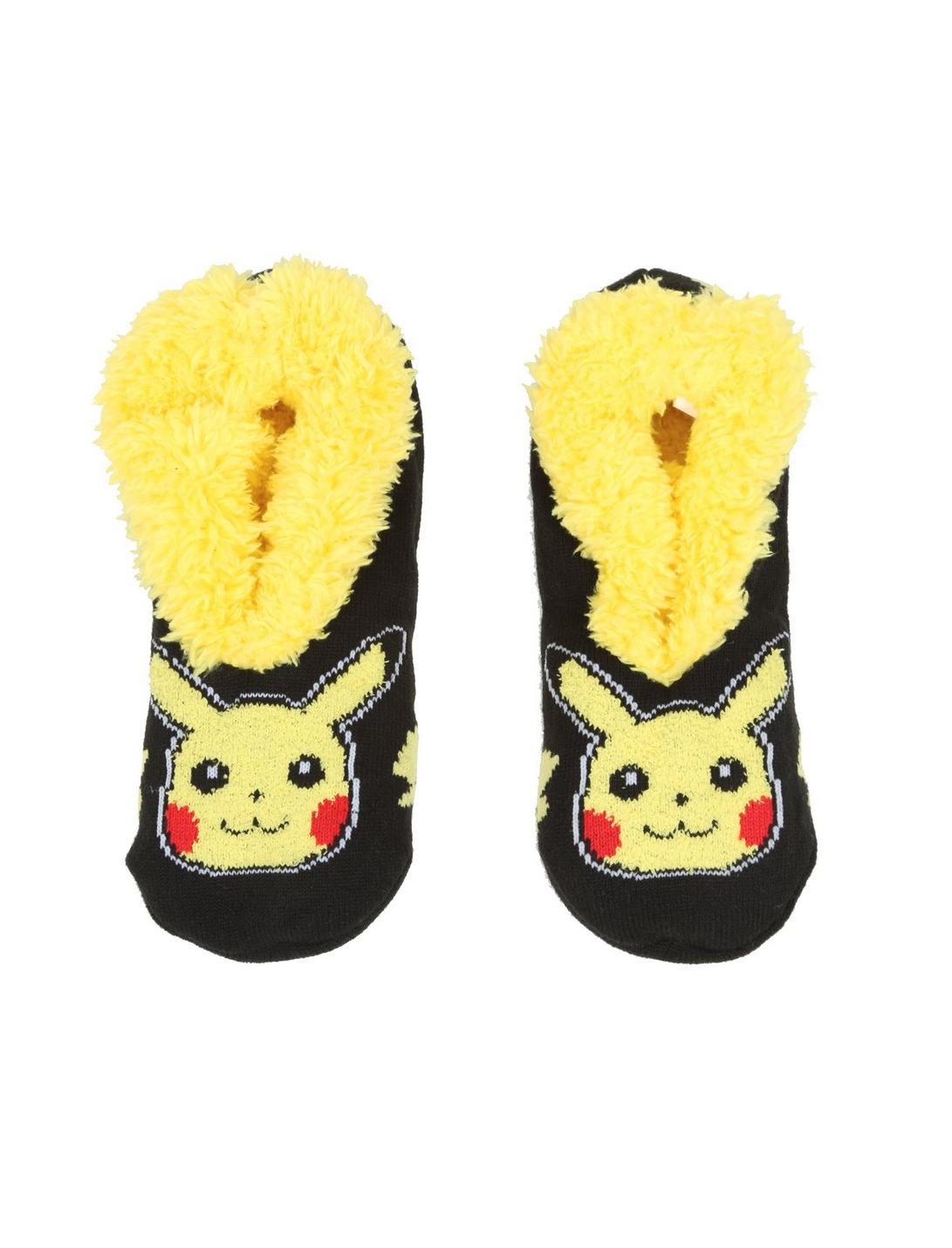 Pokemon Pikachu Cozy Slippers, , hi-res