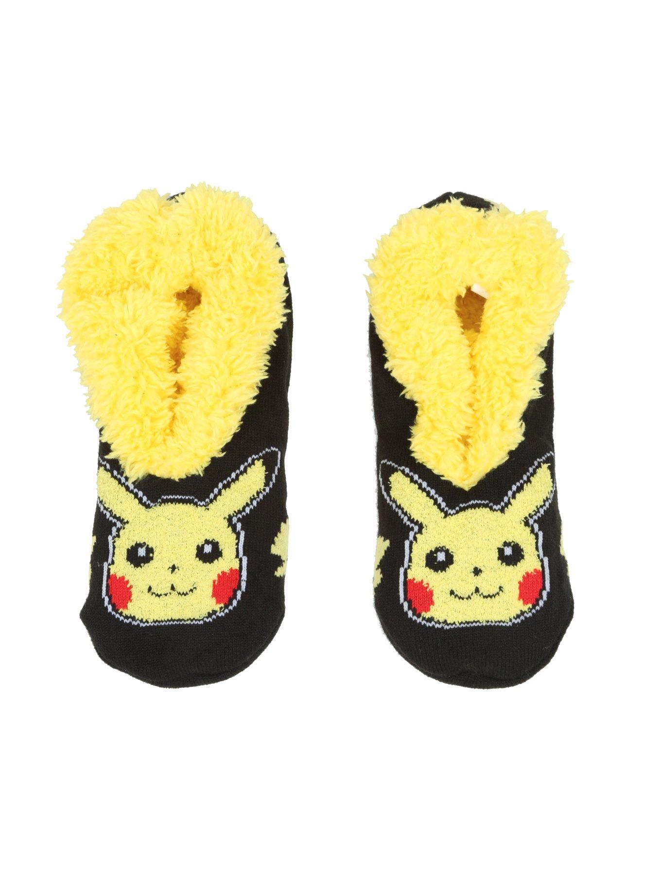 Pokemon Pikachu Cozy Slippers, , hi-res