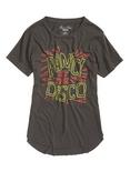 Panic! At The Disco Bolt Logo Raw Edge Tri-Blend T-Shirt, CHARCOAL HEATHER, hi-res