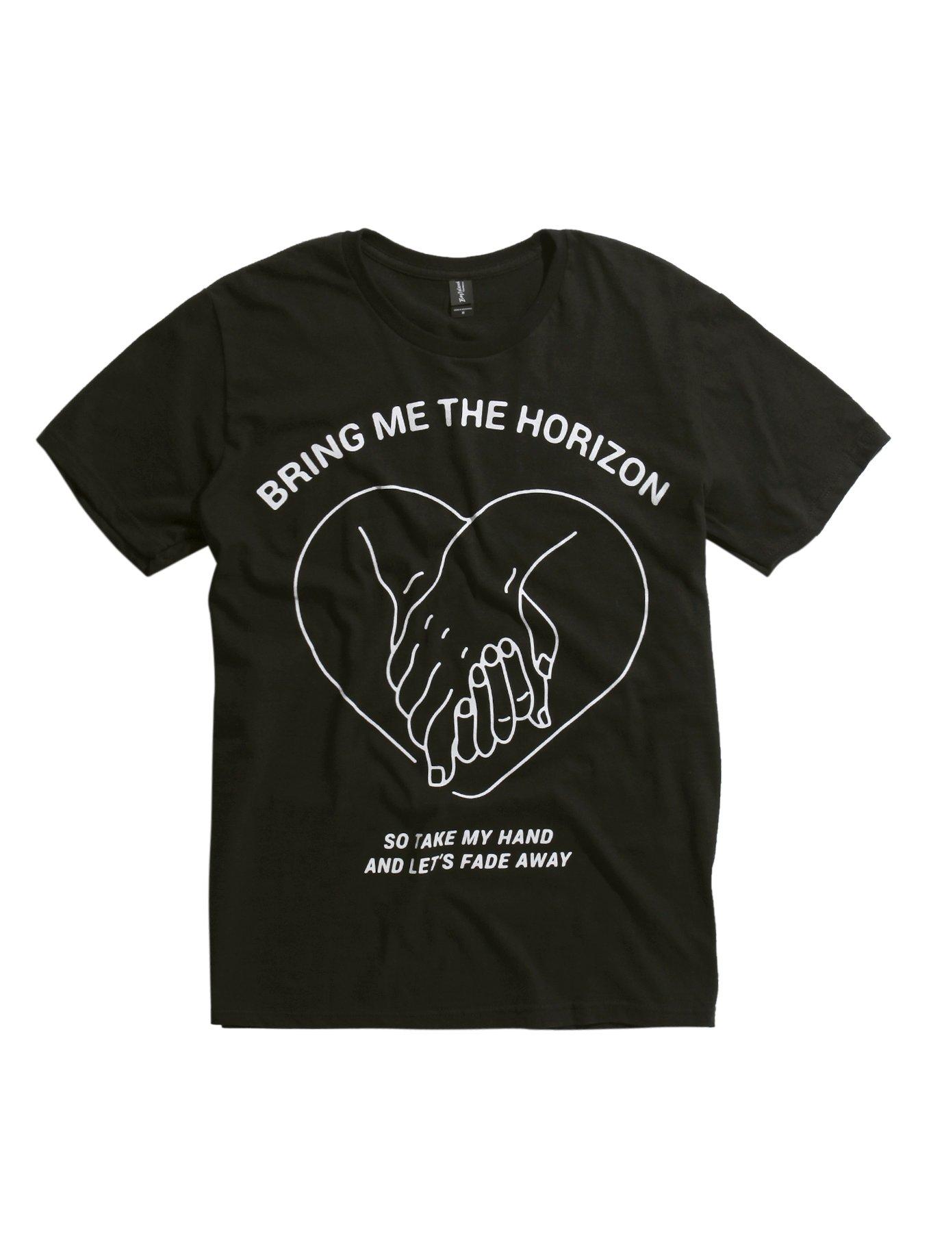 Bring Me The Horizon Take My Hand T-Shirt, BLACK, hi-res