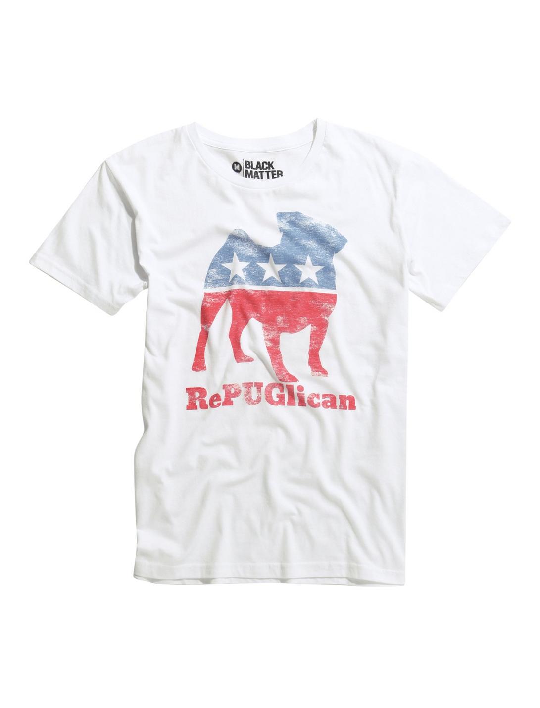 RePUGlican T-Shirt, WHITE, hi-res