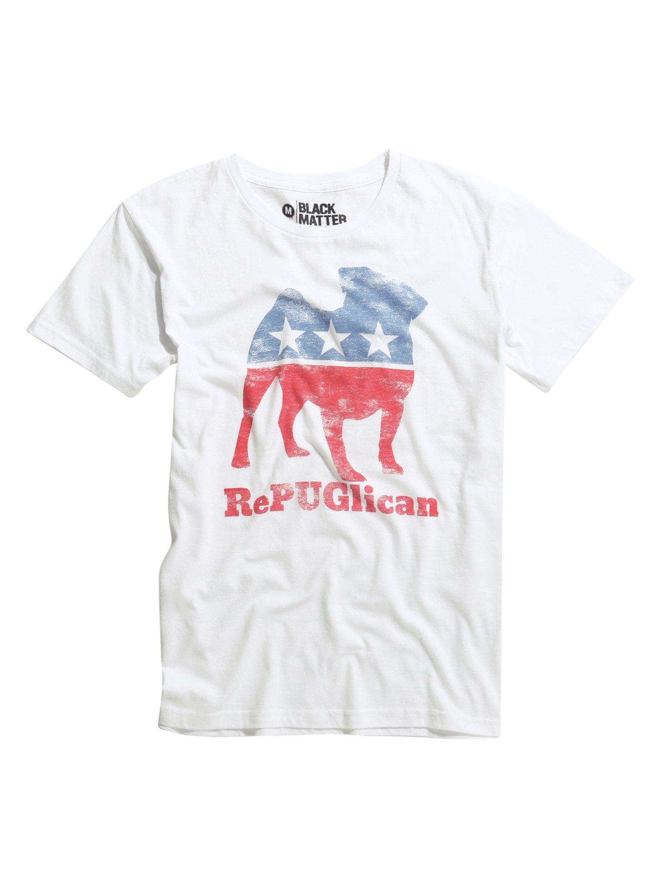 RePUGlican T-Shirt, WHITE, hi-res