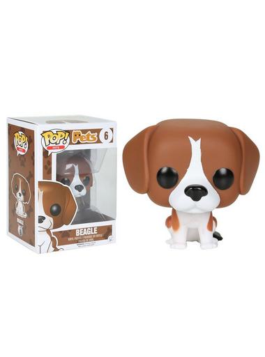 Funko Pop! Vinyl Figure Toy Pets buy Dog Puppy Beagle #6 GREAT COND Rare Vaulted