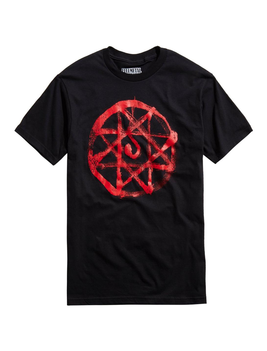 Fullmetal Alchemist Blood Seal T-Shirt, BLACK, hi-res