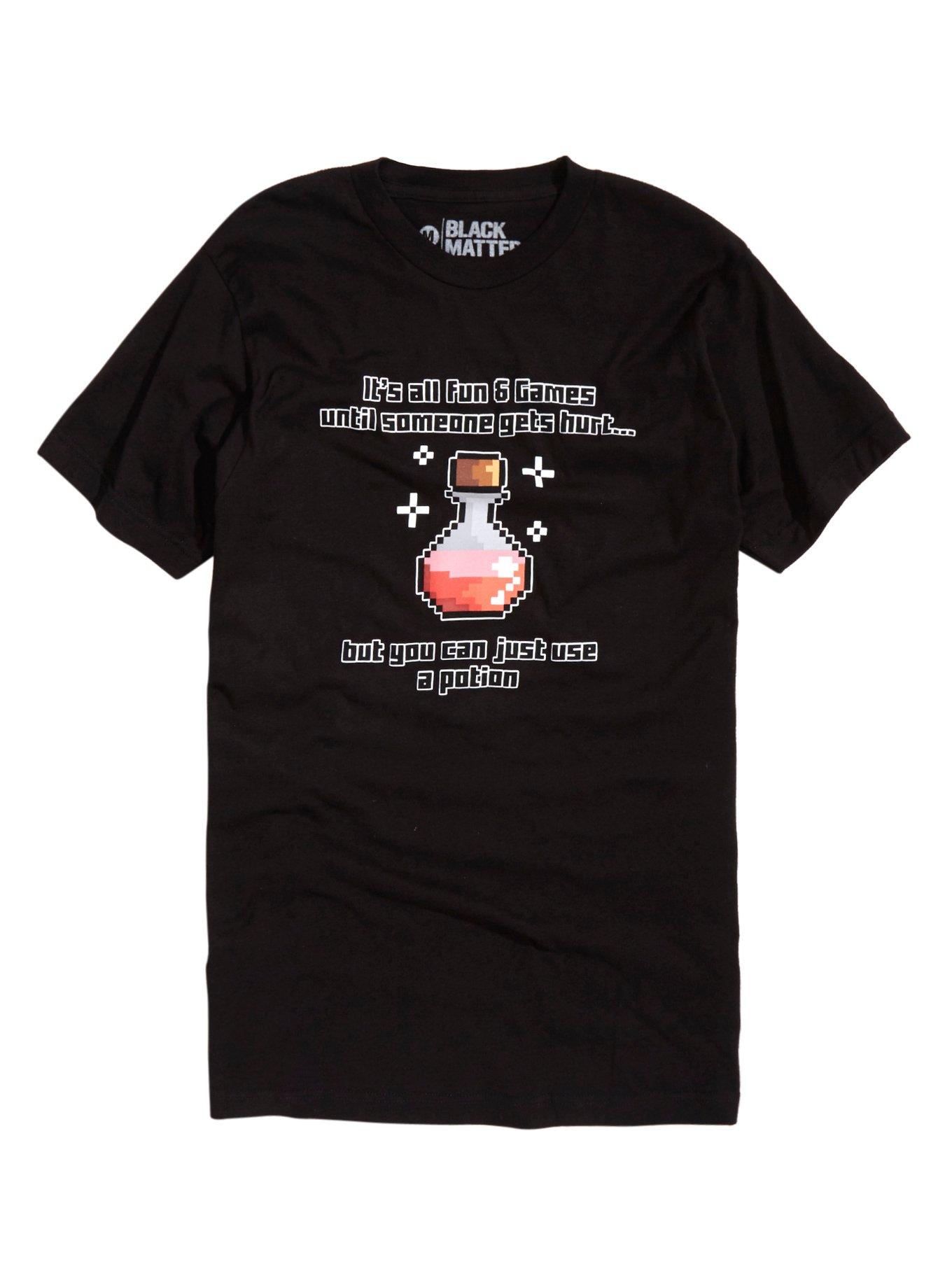 Fun & Games Potion T-Shirt, BLACK, hi-res