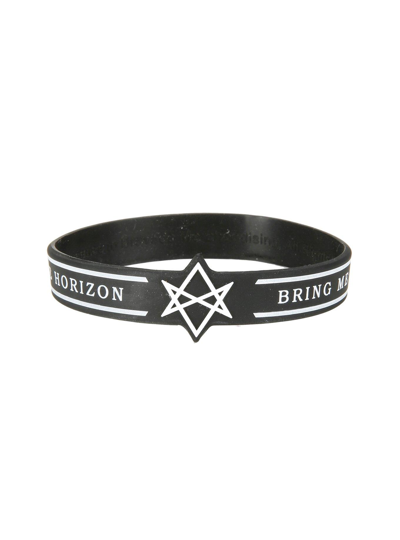 Bring Me The Horizon Die-Cut Rubber Bracelet, , hi-res